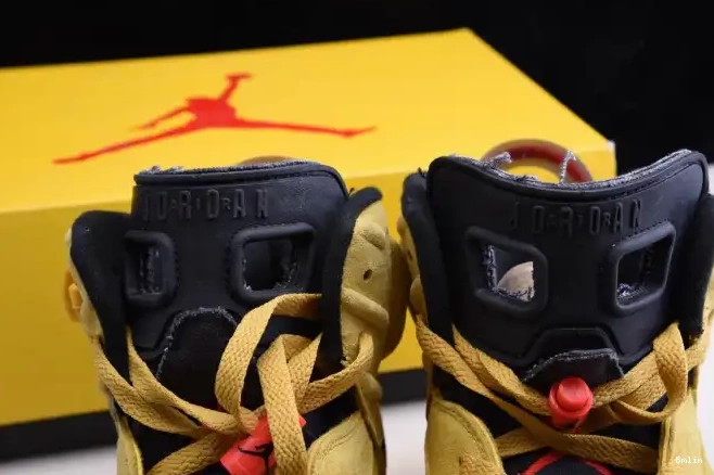 Bmlin JORDAN CN1084-300 X YELLOW 6 AIR TRAVIS SCOTT 0605